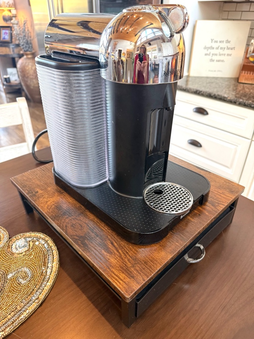Nespresso Capsule Espresso Machine in Black and Chrome - Picture 10 of 10